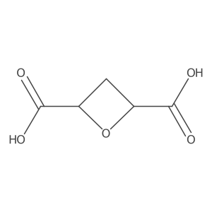 Oxetane-2,4-dicarboxylic acid Structure