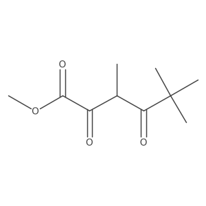 Methyl 3,5,5-trimethyl-2,4-dioxohexanoate结构式