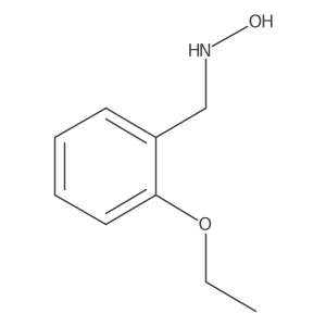 N-[(2-ethoxyphenyl)methyl]hydroxylamine Structure