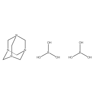 Methenamine diborate Structure