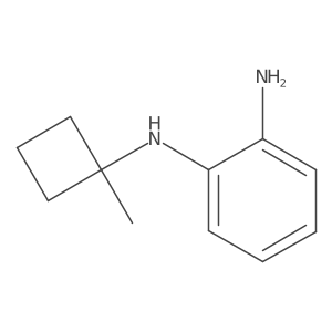 N1-(1-Methylcyclobutyl)-1,2-benzenediamine Structure