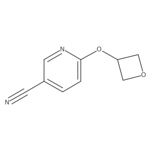 6-(Oxetan-3-yloxy)pyridine-3-carbonitrile Structure