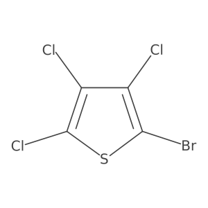 2-Bromo-3,4,5-trichlorothiophene结构式