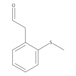 2-[2-(Methylsulfanyl)phenyl]acetaldehyde Structure