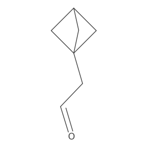 2-{Bicyclo[1.1.1]pentan-1-yl}acetaldehyde结构式