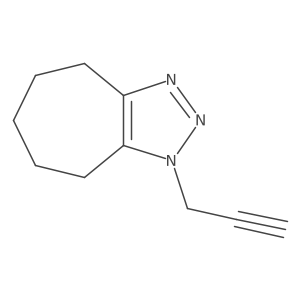 1-(prop-2-yn-1-yl)-1H,4H,5H,6H,7H,8H-cyclohepta[d][1,2,3]triazole Structure