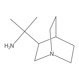 2-{1-Azabicyclo[2.2.2]octan-3-yl}propan-2-amine Structure