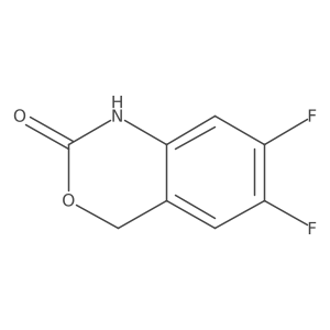 6,7-Difluoro-1H-benzo[d][1,3]oxazin-2(4H)-one Structure