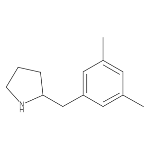 (2R)-2-[(3,5-dimethylphenyl)methyl]pyrrolidine Structure