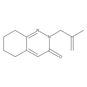 2-(2-Methylprop-2-en-1-yl)-2,3,5,6,7,8-hexahydrocinnolin-3-one Structure