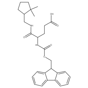 4-{[(2,2-dimethylcyclopentyl)methyl]carbamoyl}-4-({[(9H-fluoren-9-yl)methoxy]carbonyl}amino)butanoic acid Structure