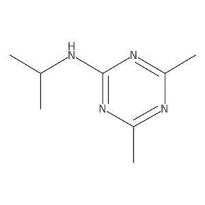 4,6-dimethyl-N-(propan-2-yl)-1,3,5-triazin-2-amine Structure