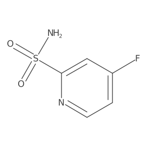 4-Fluoropyridine-2-sulfonamide Structure