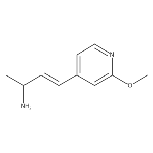 4-(2-Methoxypyridin-4-yl)but-3-en-2-amine结构式