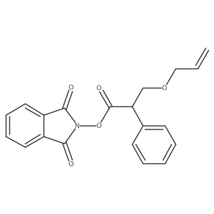 1,3-dioxo-2,3-dihydro-1H-isoindol-2-yl 2-phenyl-3-(prop-2-en-1-yloxy)propanoate Structure