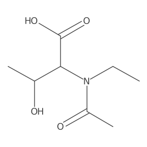 ethyl N-acetylthreonine Structure