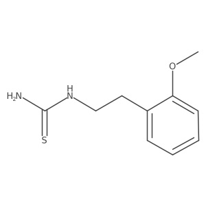 N-[2-(2-Methoxyphenyl)ethyl]thiourea Structure