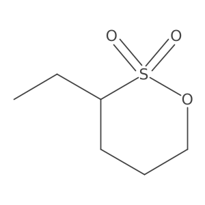 3-Ethyl-[1,2]oxathiane 2,2-dioxide Structure