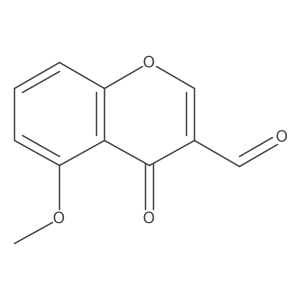 3-Formyl-5-methoxychromone Structure