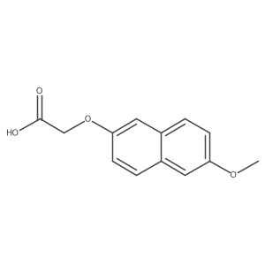 2-[(6-Methoxynaphthalen-2-yl)oxy]acetic acid Structure
