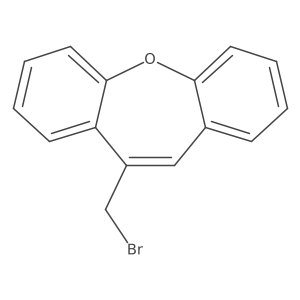 Dibenz[b,f]oxepin, 10-(bromomethyl)-结构式