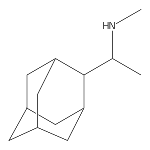 [1-(Adamantan-2-yl)ethyl](methyl)amine Structure