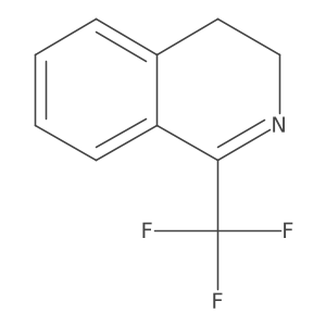 1-(Trifluoromethyl)-3,4-dihydroisoquinoline Structure