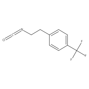 1-(2-Isocyanatoethyl)-4-(trifluoromethyl)benzene Structure