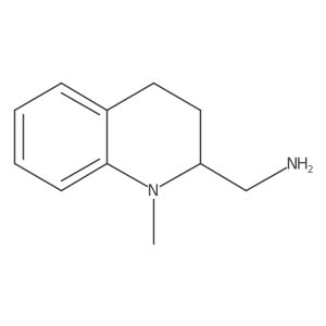 (1-Methyl-1,2,3,4-tetrahydroquinolin-2-yl)methanamine结构式