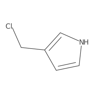 3-(Chloromethyl)-1H-pyrrole结构式