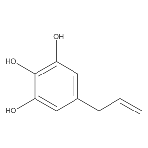 5-Allylbenzene-1,2,3-triol Structure