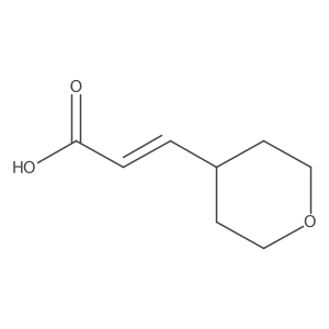 3-(Oxan-4-yl)prop-2-enoic acid结构式