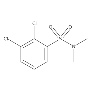 2,3-dichloro-N,N-dimethyl-benzenesulfonamide Structure