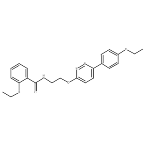 2-ethoxy-N-(2-{[6-(4-ethoxyphenyl)pyridazin-3-yl]oxy}ethyl)benzamide结构式