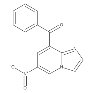 8-Benzoyl-6-nitroimidazo[1,2-a]pyridine Structure