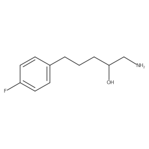 1-Amino-5-(4-fluorophenyl)pentan-2-ol Structure