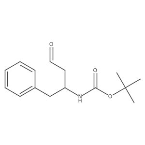 tert-butyl N-(4-oxo-1-phenylbutan-2-yl)carbamate结构式