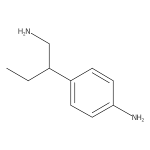 4-(1-Aminobutan-2-yl)aniline Structure