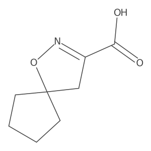 1-Oxa-2-azaspiro[4.4]non-2-ene-3-carboxylic acid Structure