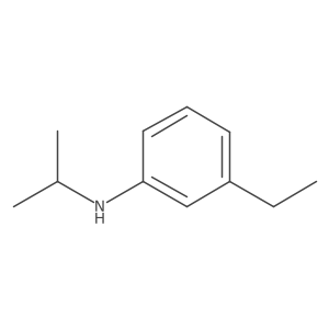 3-ethyl-N-(propan-2-yl)aniline Structure