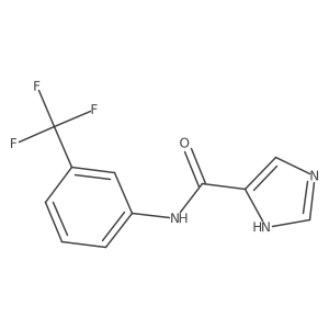 N-[3-(Trifluoromethyl)phenyl]-1H-imidazole-5-carboxamide Structure