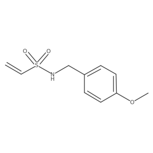 N-[(4-Methoxyphenyl)methyl]ethenesulphonamide结构式