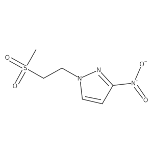 1-(2-(methylsulfonyl)ethyl)-3-nitro-1H-pyrazole结构式