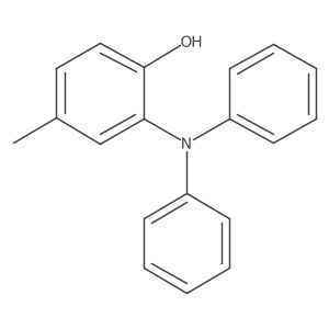 2-(Diphenylamino)-4-methylphenol结构式