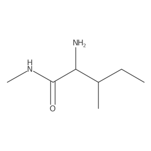 (2S,3S)-2-amino-N,3-dimethylpentanamide Structure