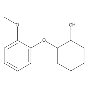 Rel-(1R,2R)-2-(2-methoxyphenoxy)cyclohexan-1-ol Structure