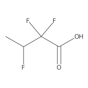 2,2,3-Trifluorobutanoic acid Structure