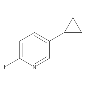5-Cyclopropyl-2-iodopyridine Structure