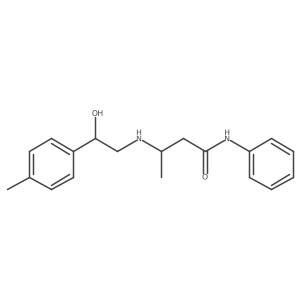 3-[[2-Hydroxy-2-(p-tolyl)ethyl]amino]-N-phenylbutanamide结构式