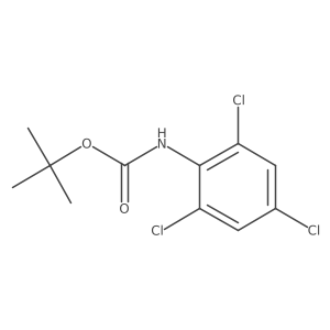 tert-Butyl (2,4,6-trichlorophenyl)carbamate Structure